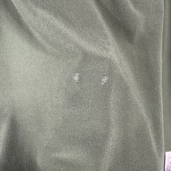 Sympli Pants Womens 4 Green Cropped Pull On Buttons Elastic Waist - Picture 6 of 14